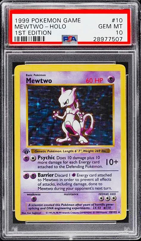 mewtwo card value|Top 25 Mewtwo Pokemon Card Price Guide & Values.